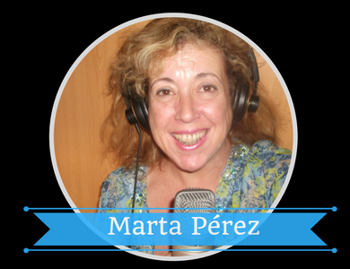 Marta pérez es una de las colaboradoras de la fábrica de podcast.